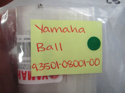 NEW OEM (LOT OF 5) 93501-08001-00 Yamaha Ball 0810