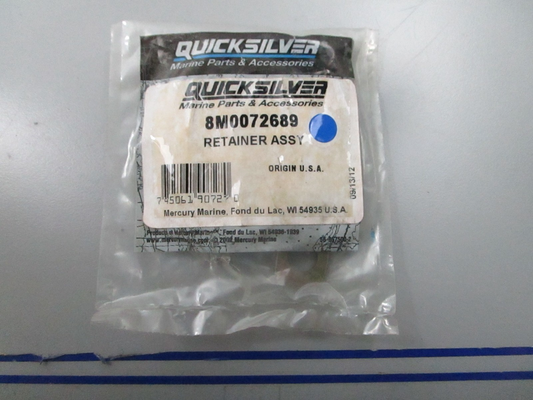 *NEW OEM* 0810 Mercury Quicksilver Retainer Assembly 8M0072689