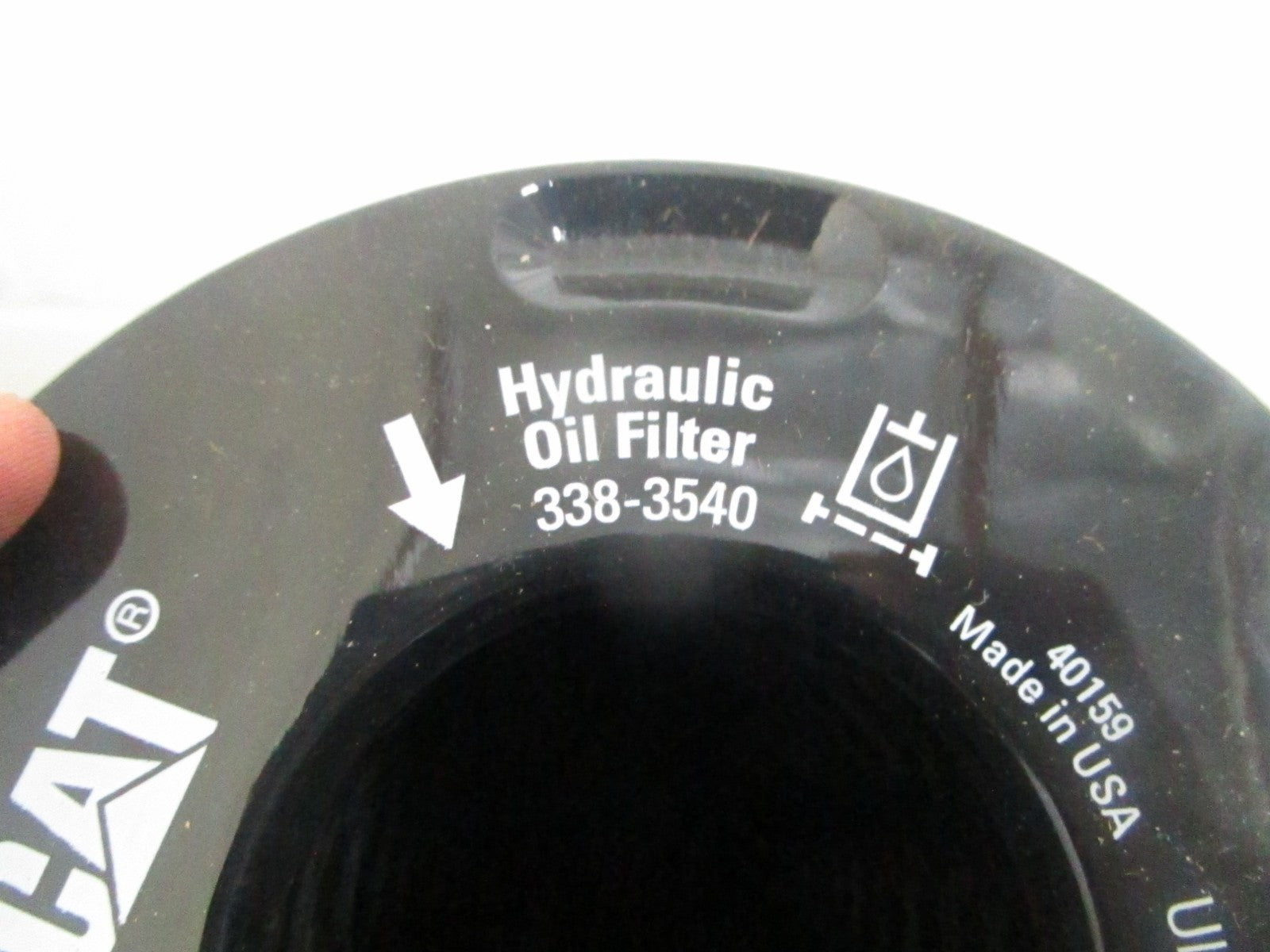 CAT 338-3540 Ultra High Efficiency Hydraulic Oil Filter Heavy Equip NEW OEM 0820