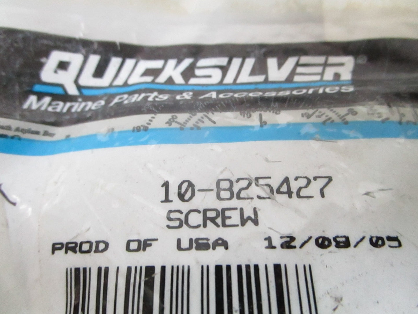 NEW OEM (LOT OF 2) 10-825427 Mercury Quicksilver Screw 0810
