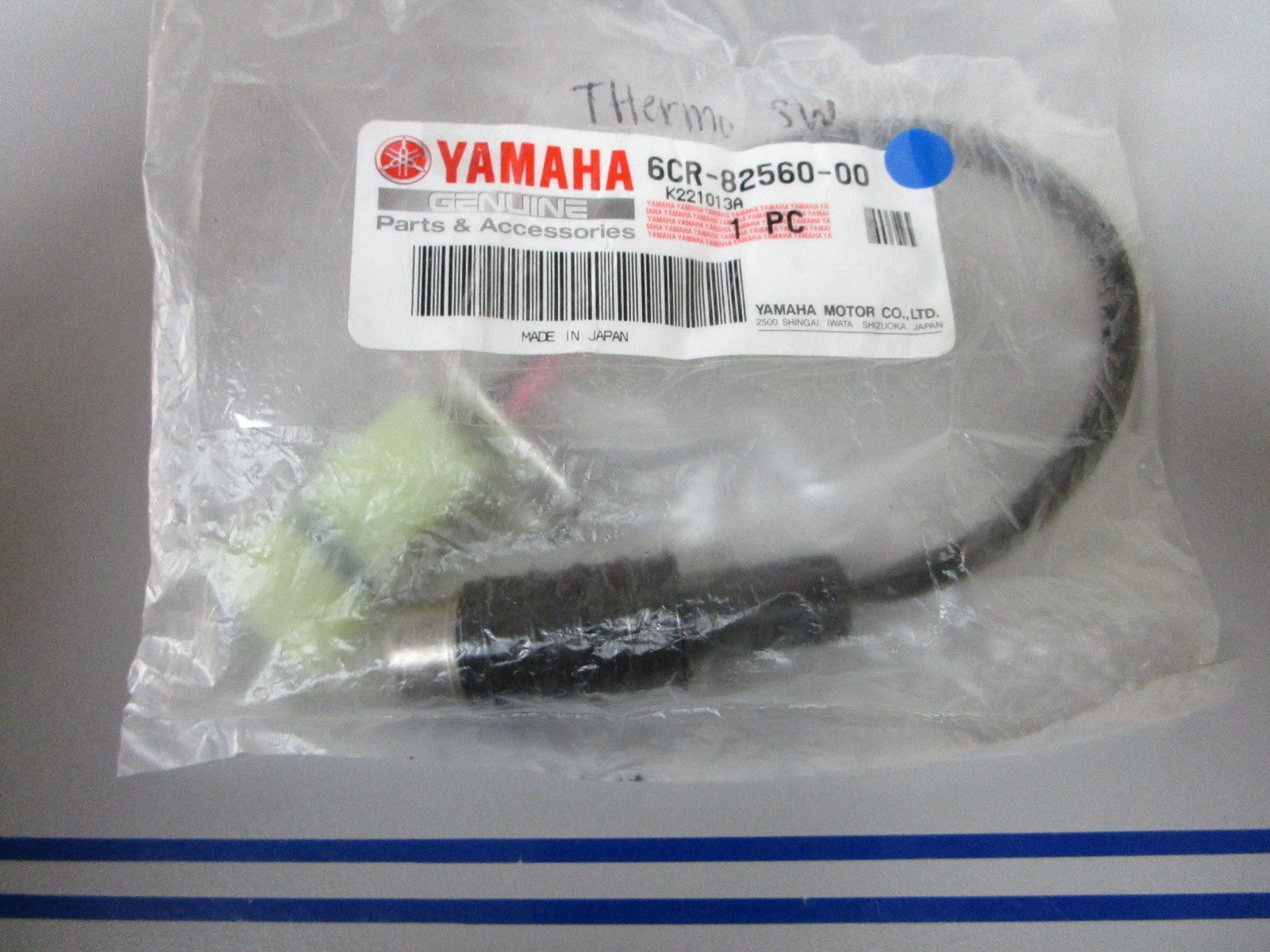 NEW OEM 6CR-82560-00-00 Yamaha Thermo Switch 0720