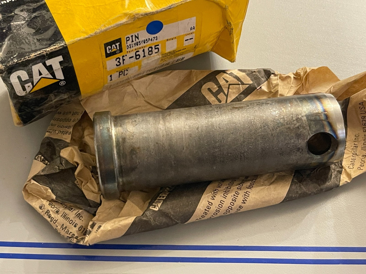 NEW OEM 3F-6185 CAT Caterpillar Pin 0720