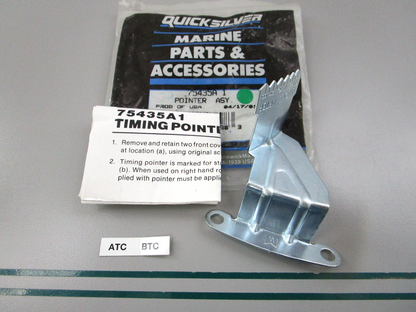 NEW OEM 75435A 1 Mercury Quicksilver Pointer Assembly 0810