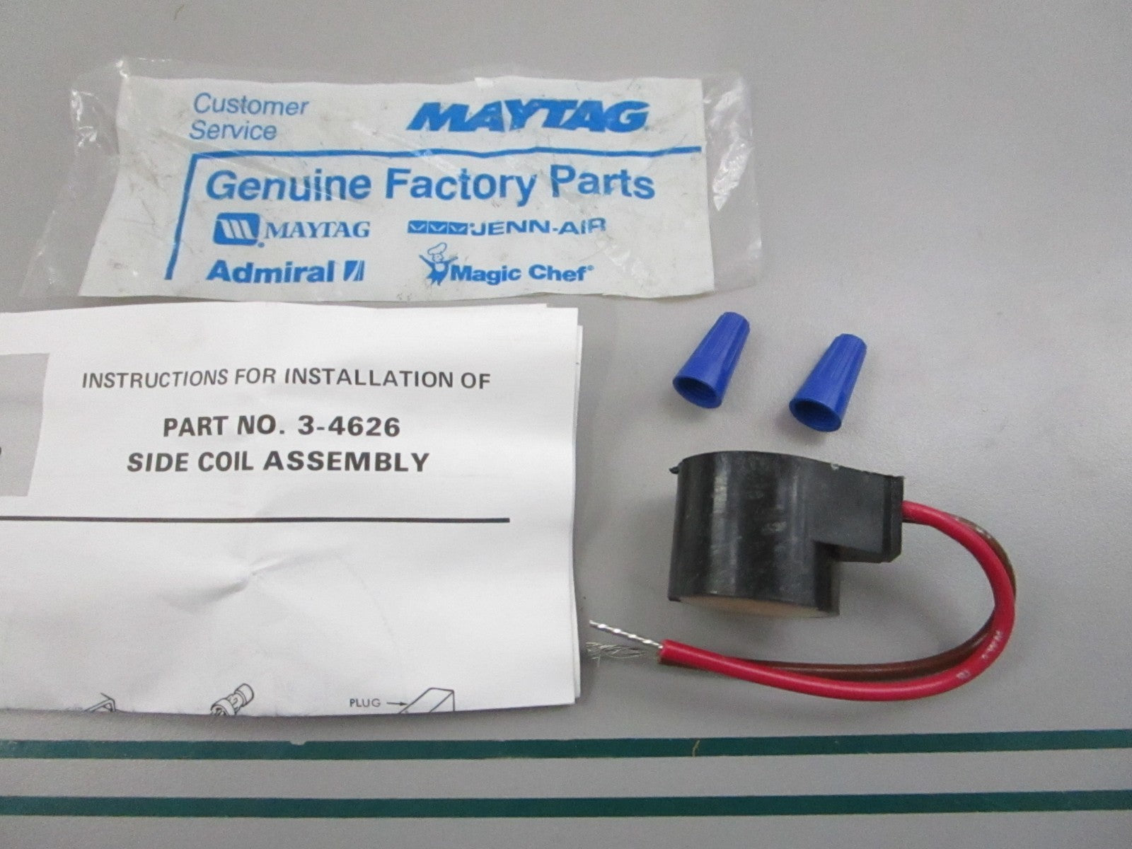 NEW OEM 303626 Maytag Side Coil 0810