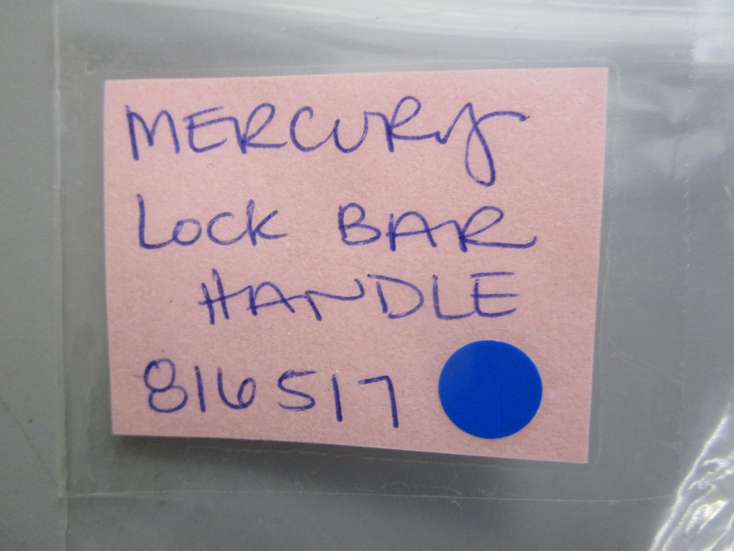 *NEW OEM* 0770 Mercury Quicksilver Lock Bar Handle 816517