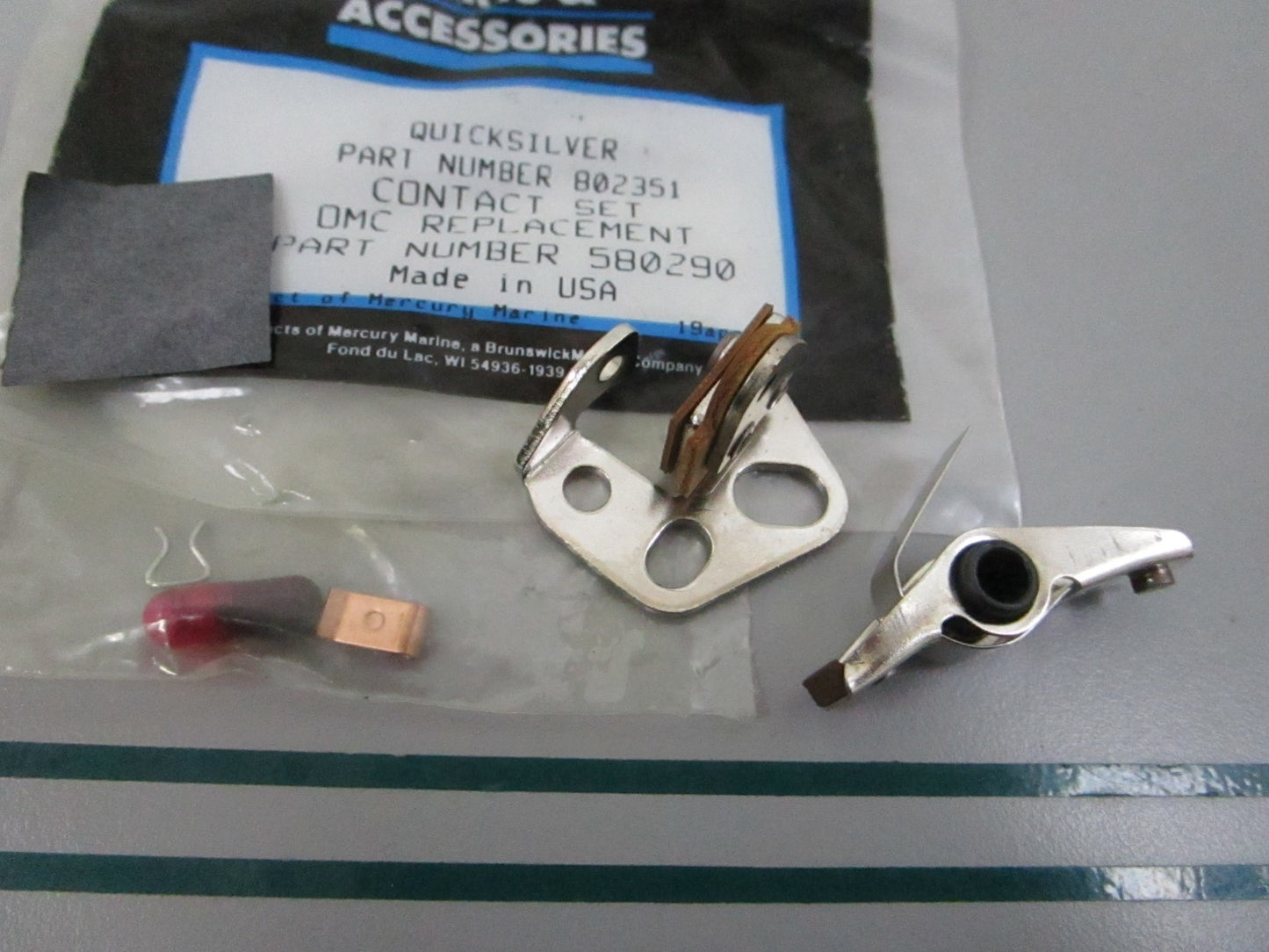 NEW OEM 802351 Mercury Quicksilver Contact Set 0810