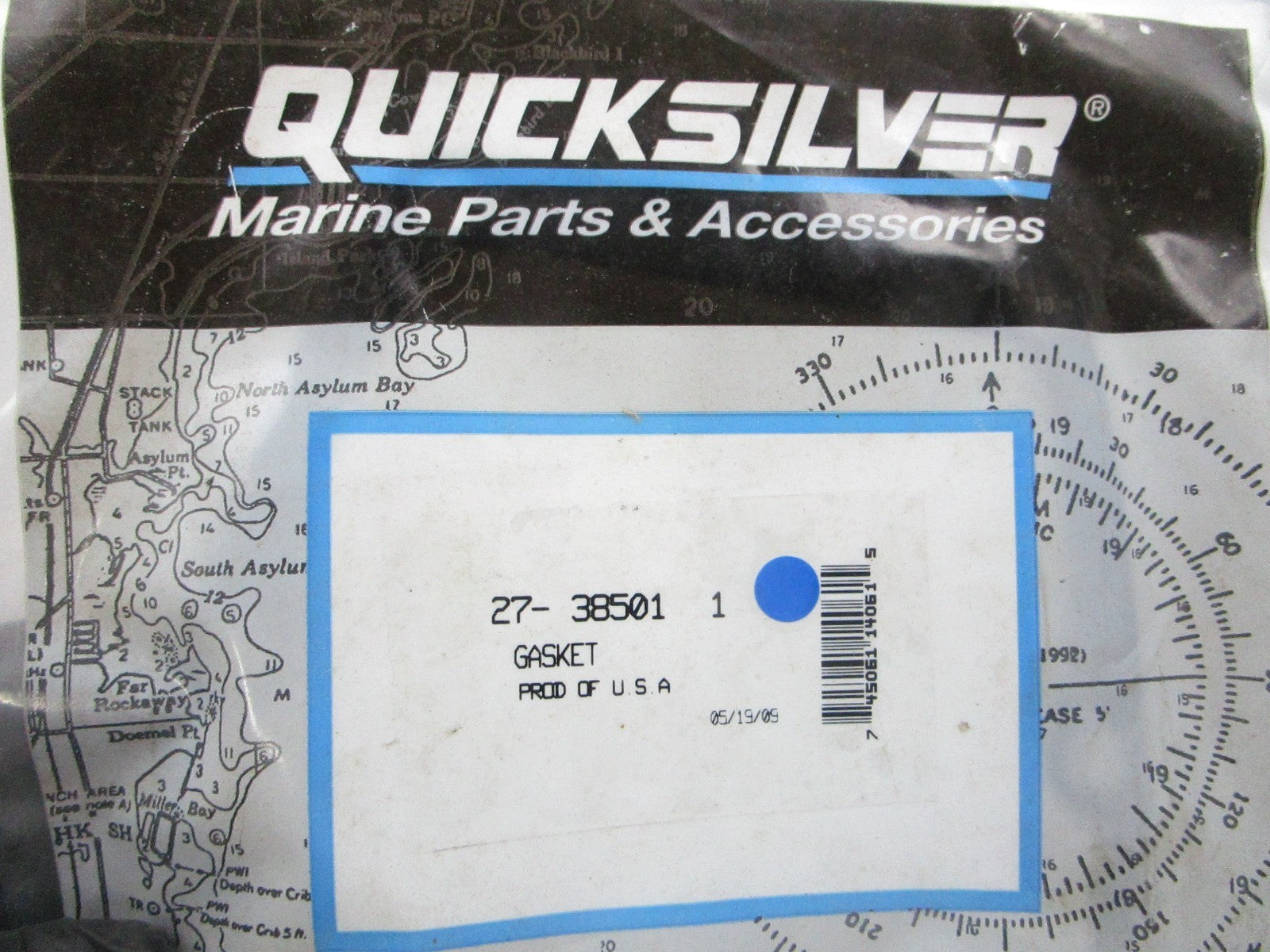 NEW OEM 27-385011 Mercury Quicksilver Gasket 0810