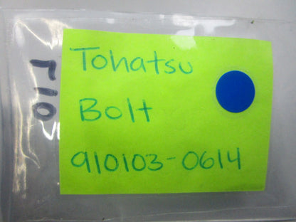 NEW OEM (LOT OF 10) 910103-0614 Tohatsu Bolt 0810