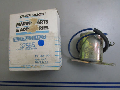 *NEW OEM* 0820 Mercury Quicksilver Choke Solenoid 37585