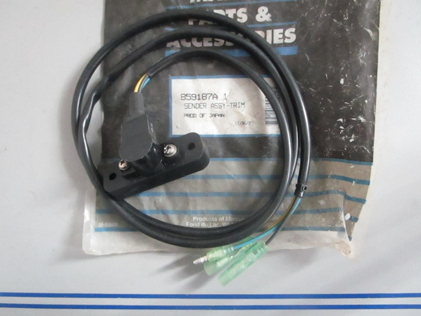 NEW OEM 859187A1 Mercury Quicksilver Trim Sender Assy 0820