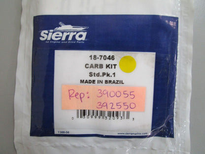 *NEW* 0770 Sierra Carb Kit 18-7046 Replaces: 390055 392550