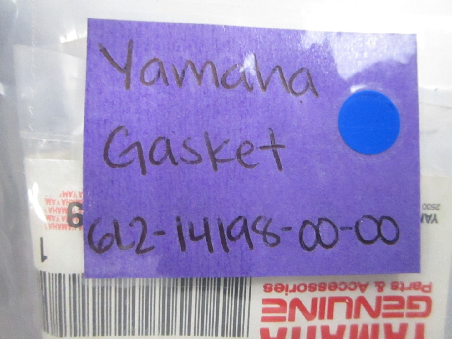 NEW OEM (LOT OF 2) 6L2-14198-00-00 Yamaha Gasket 0810