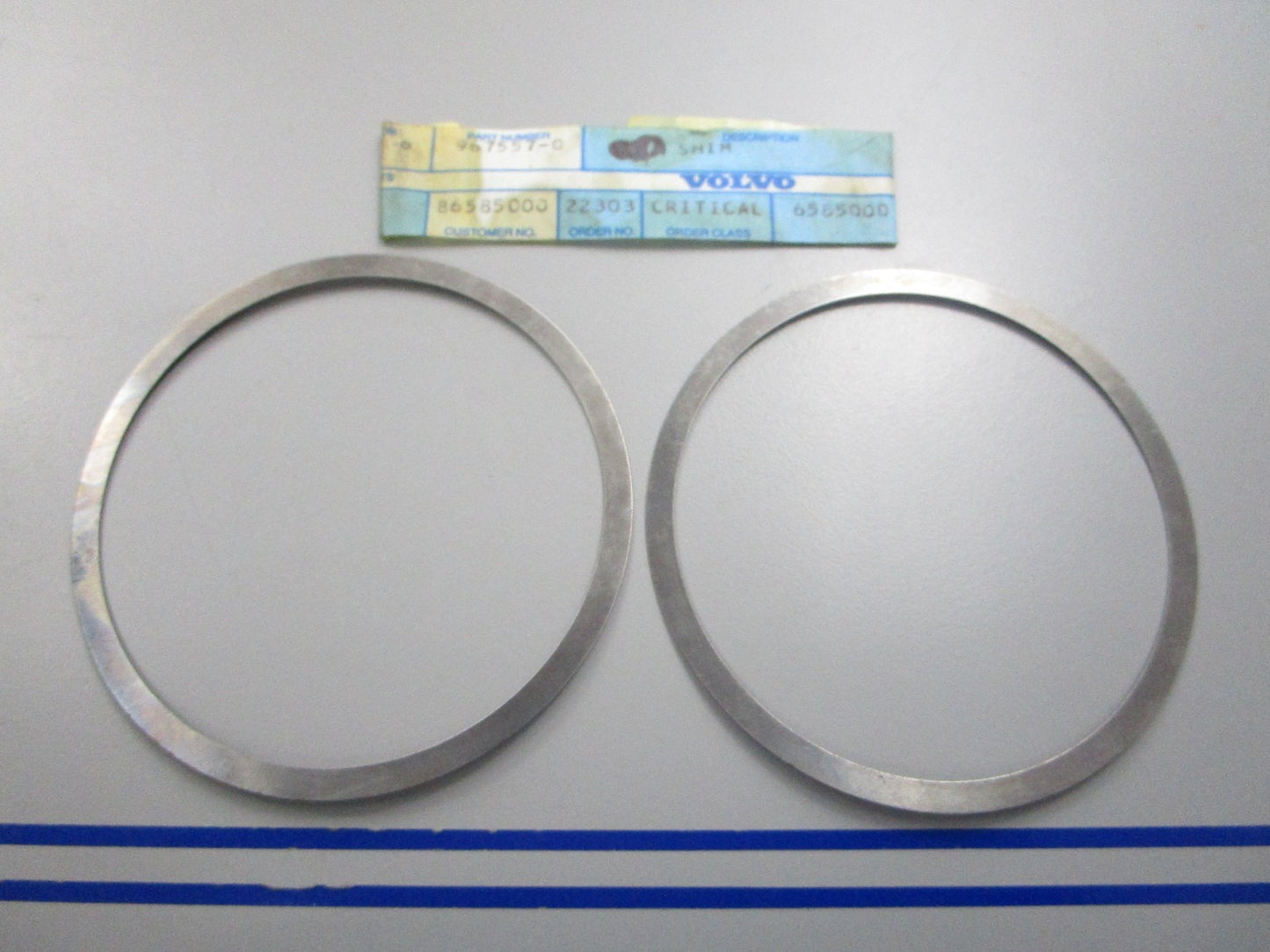NEW OEM (LOT OF 2) 967557 Volvo Penta Shim 0810