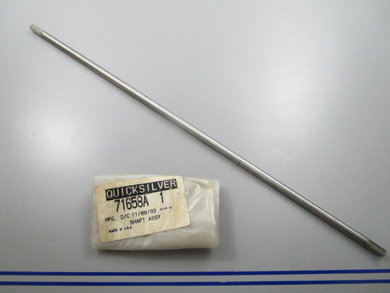 *NEW OEM* 0810 Mercury Quicksilver Shaft Assembly 71658A1