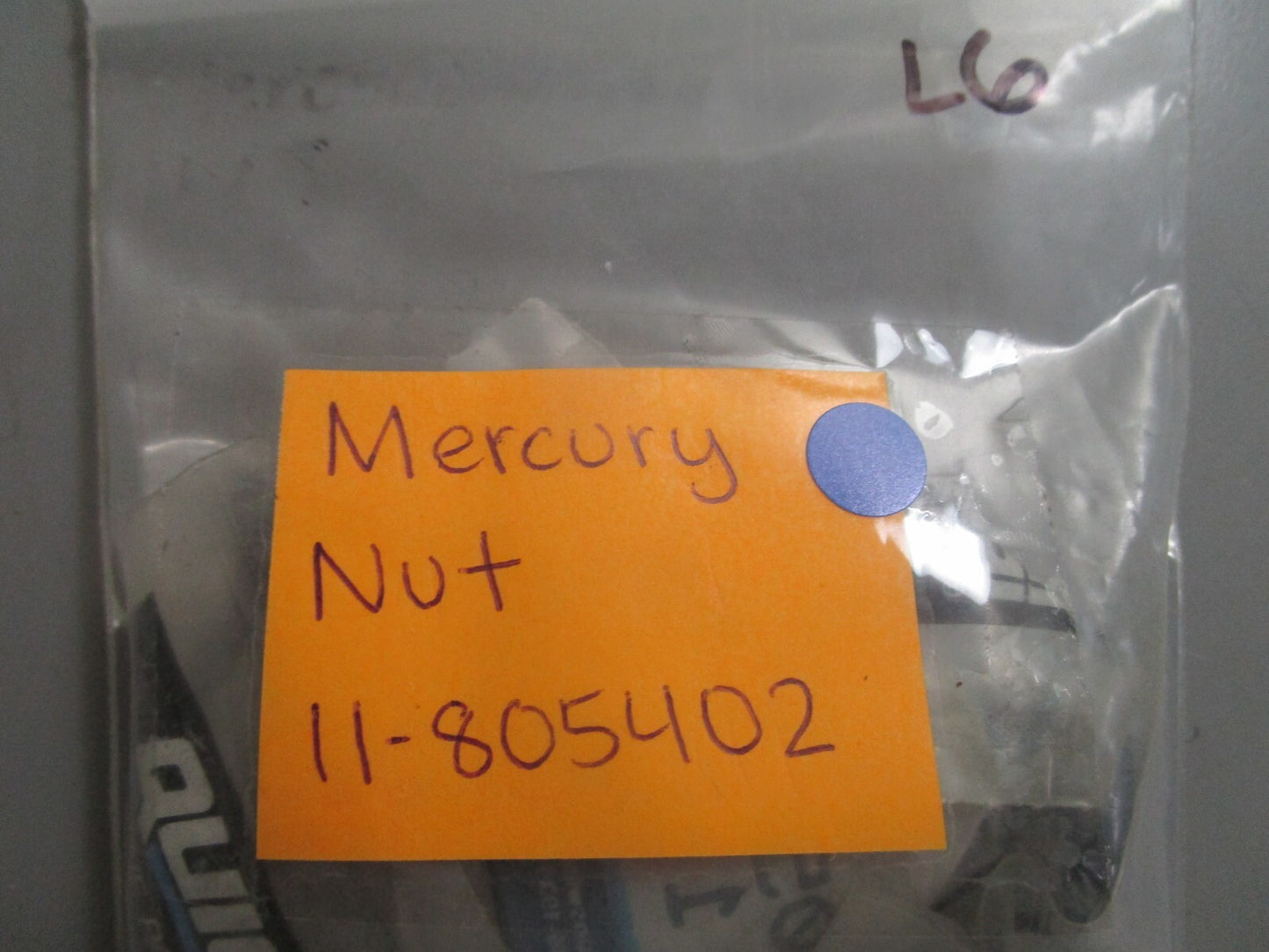 *NEW OEM* (LOT OF 6) 0810 Mercury Quicksilver Nut 11-805402