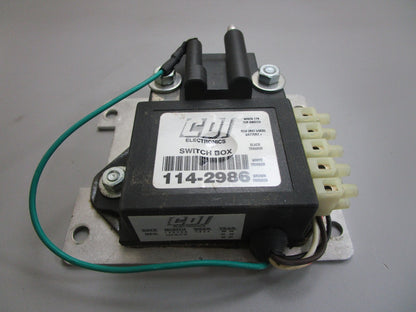 *NEW* 0820 CDI Electronics Switch Box 114-2986 Replaces: Mercury 332-2986A3