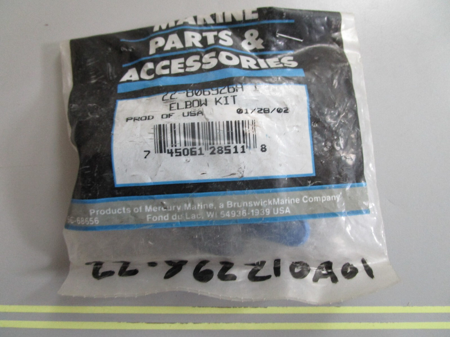 *NEW OEM* 0810 Mercury Quicksilver Elbow Fit 22-806926A1