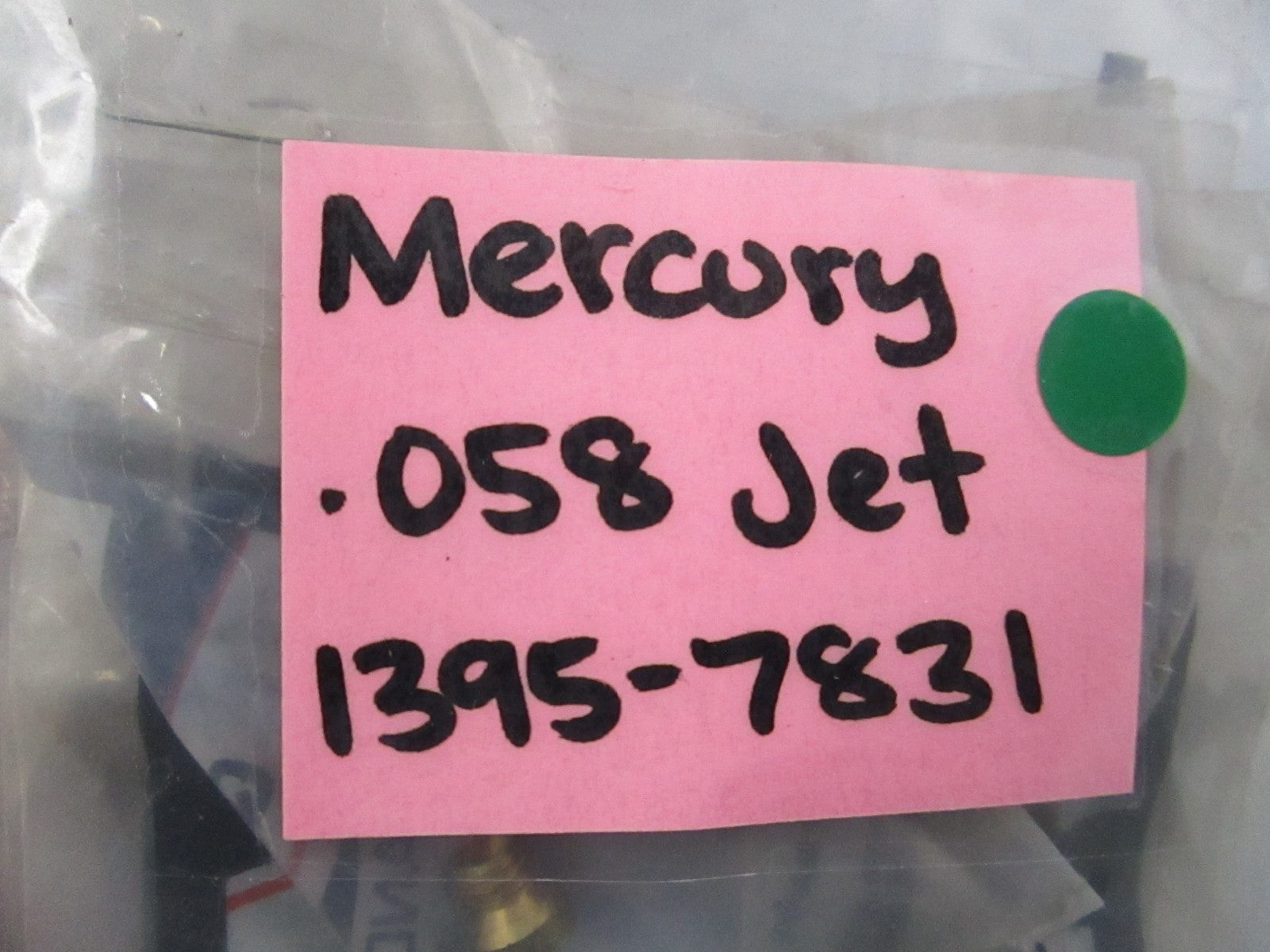 NEW OEM 1395-7831 Mercury Quicksilver .058 Jet 0810