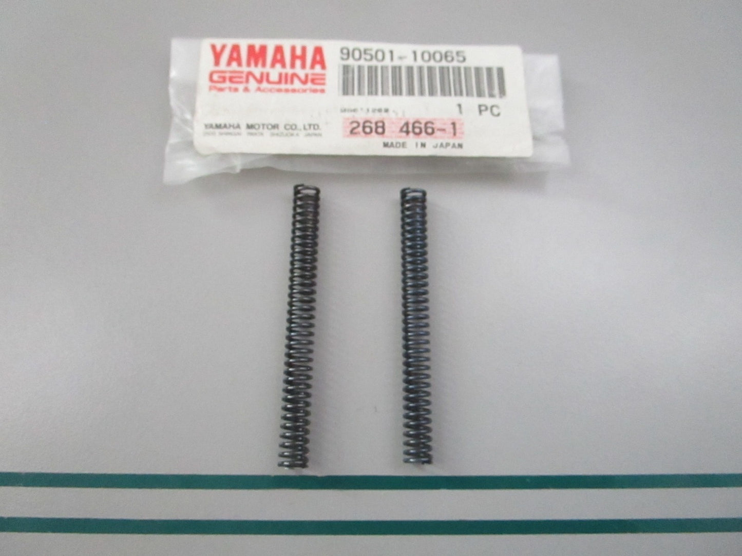 NEW OEM (LOT OF 2) 90501-10065-00 Yamaha Compression Spring 0810