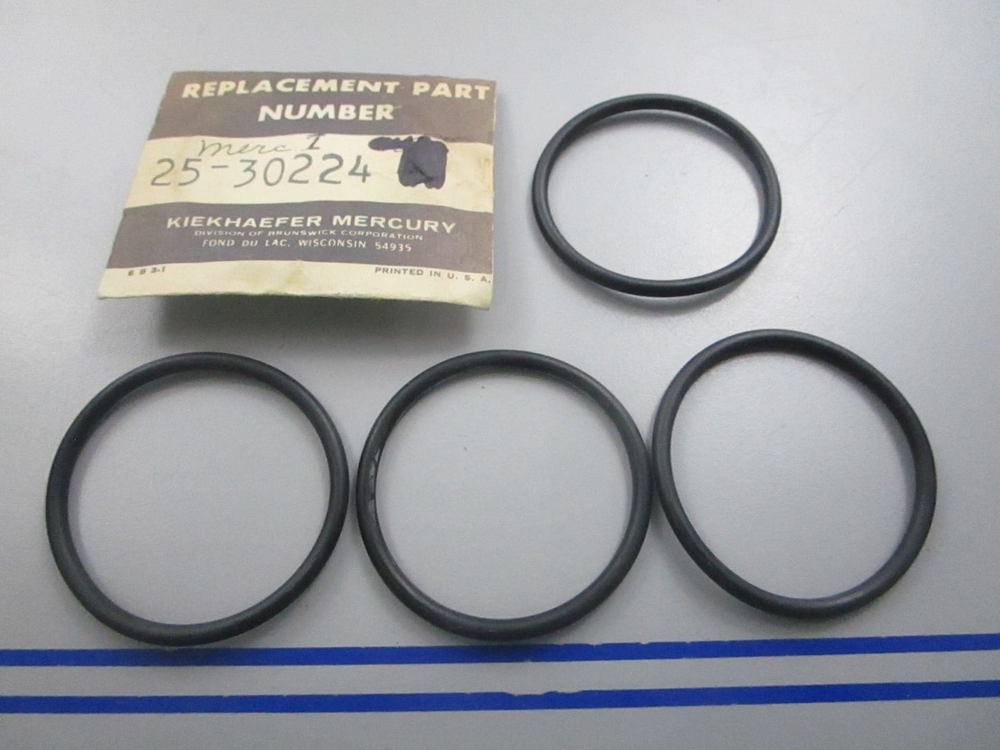 NEW OEM (LOT OF 4) 25-30224 Mercury Quicksilver O-Ring 0810