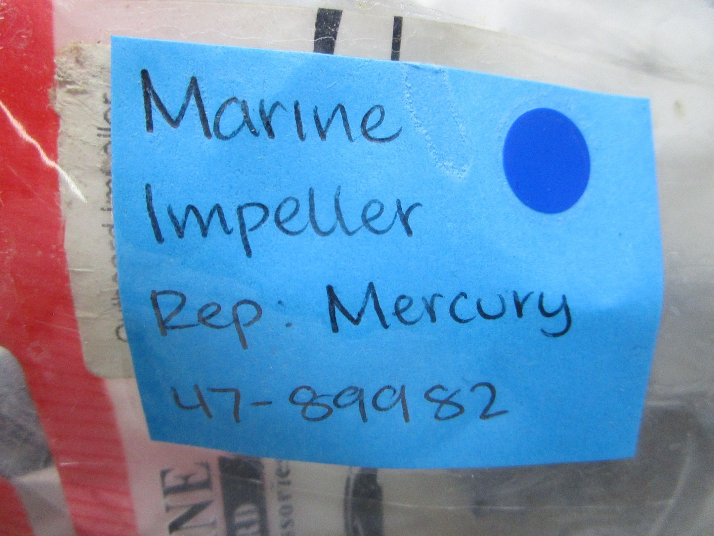 *NEW* 0810 Marine Impeller Replaces: Mercury 47-89982