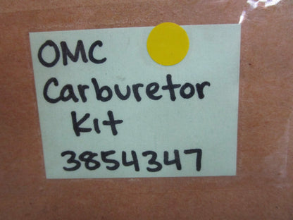 *NEW OEM* 0820 OMC Johnson Evinrude Carburetor Kit 3854347