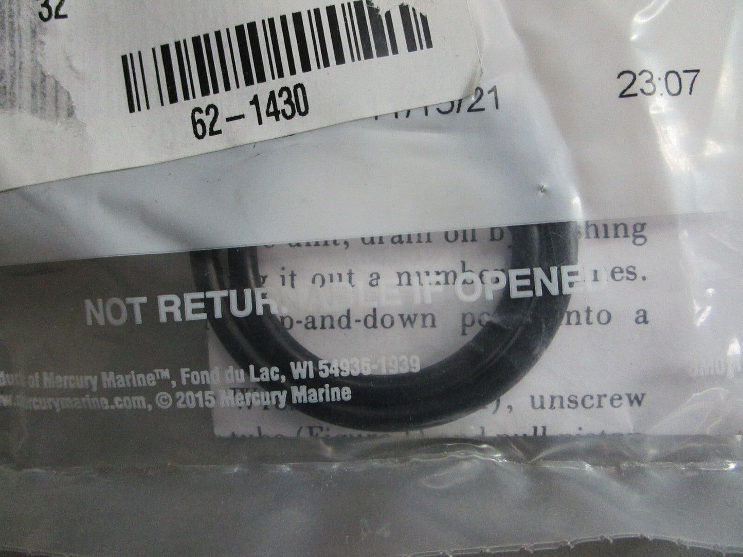 *NEW OEM* 0810 Mercury Quicksilver O-Ring Kit 25-87400A2