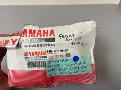 *NEW OEM* 0720 Yamaha Panel Switch Assembly 64D-82570-04-00 64D-82570-05-00
