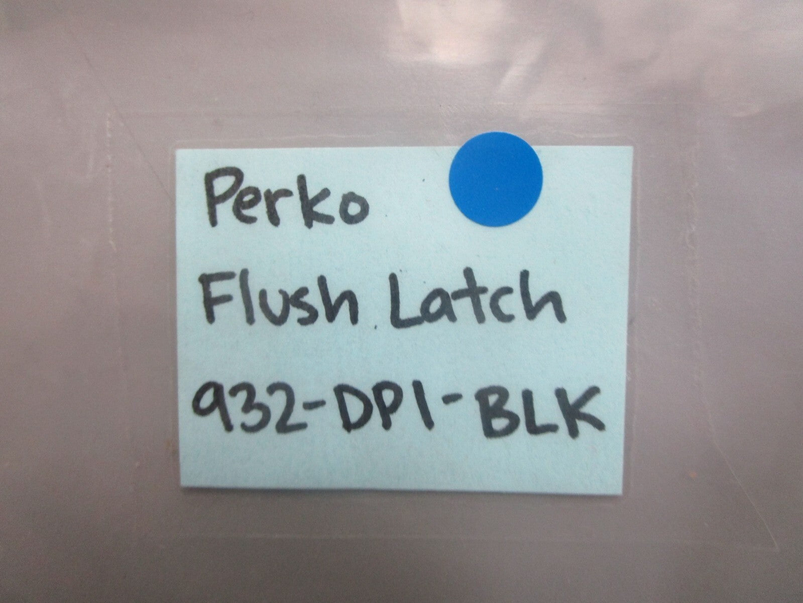 *NEW* 0770 Perko Flush Latch 932-DP1-BLK