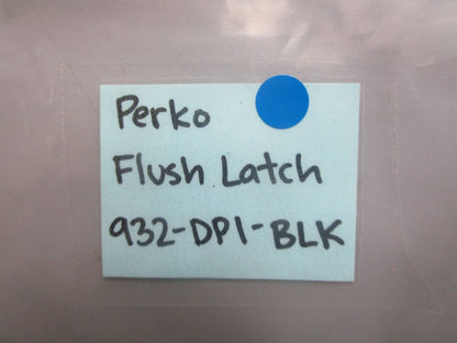 *NEW* 0770 Perko Flush Latch 932-DP1-BLK