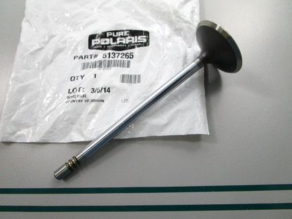 NEW OEM 5137265 Polaris Intake Valve 0810