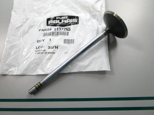 NEW OEM 5137265 Polaris Intake Valve 0810
