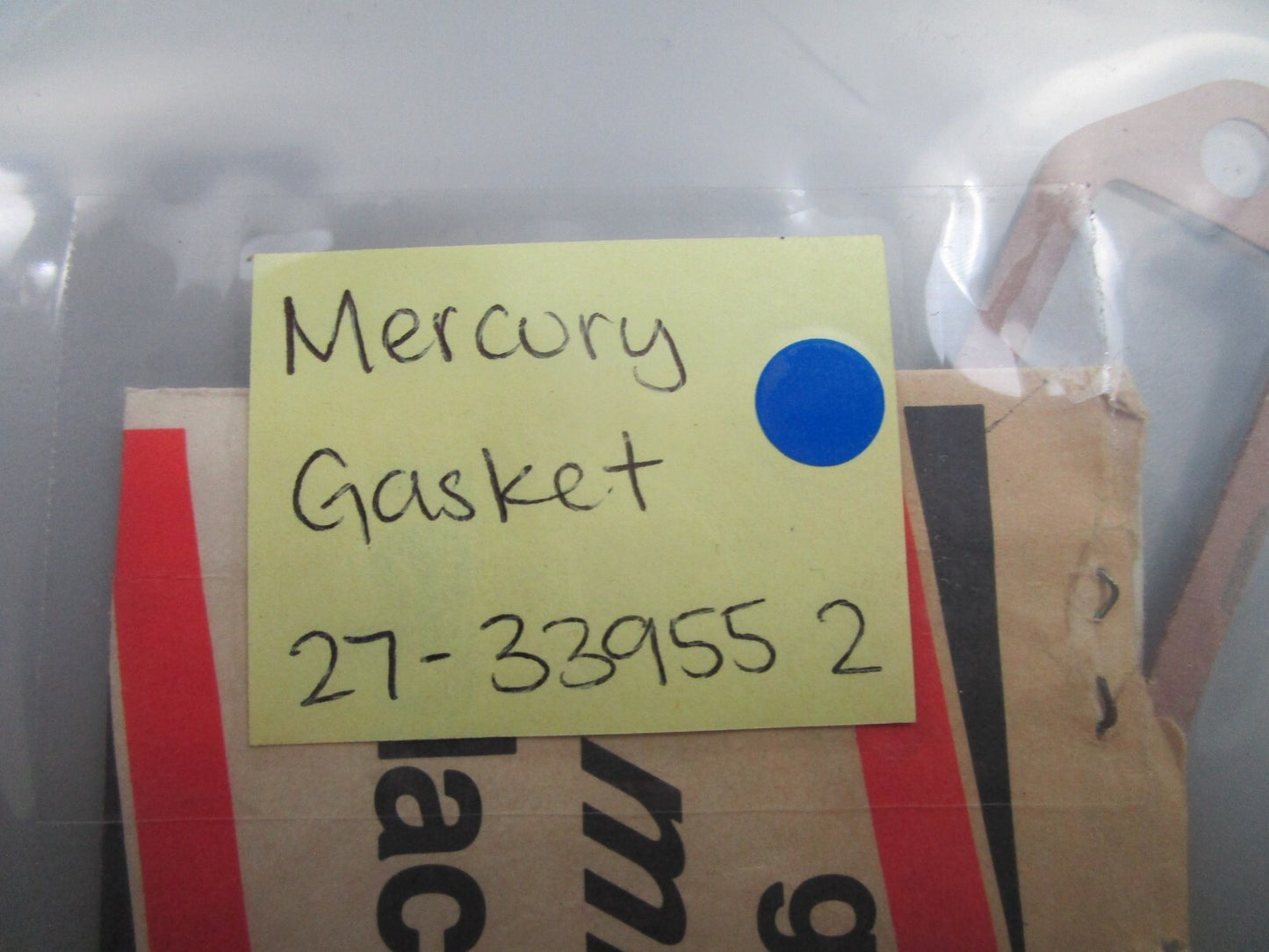 *NEW OEM* 0810 Mercury Quicksilver Gasket 27-33955 2