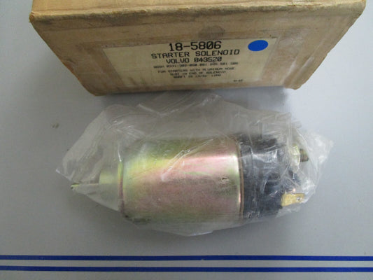 *NEW* 0820 Sierra Starter Solenoid 18-5806 Replaces: Volvo 843520