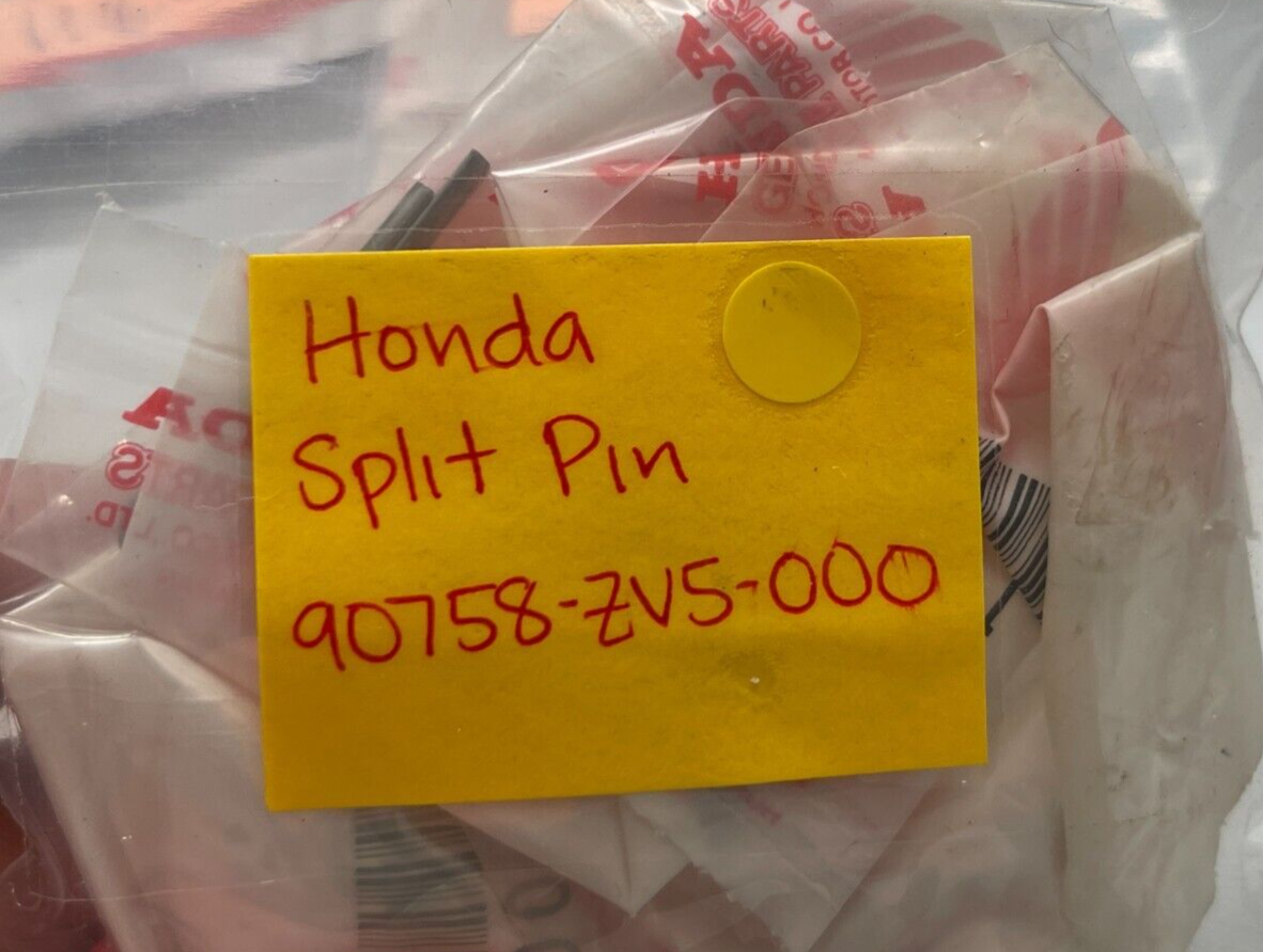 *NEW OEM* (LOT OF 2) 0810 Honda Split Pin 90758-ZV5-000
