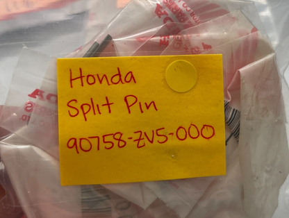 *NEW OEM* (LOT OF 2) 0810 Honda Split Pin 90758-ZV5-000