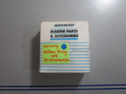*NEW OEM* 0810 Mercury Quicksilver Piston Ring Set 39-817096A26