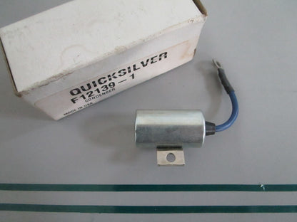 Mercury NEW OEM Condenser F12139-1 NOS Genuine Vintage Outboard Ignition 0820