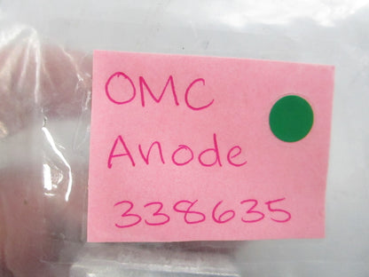 NEW OEM 338635 0338635 OMC Johnson Evinrude Anode 0810