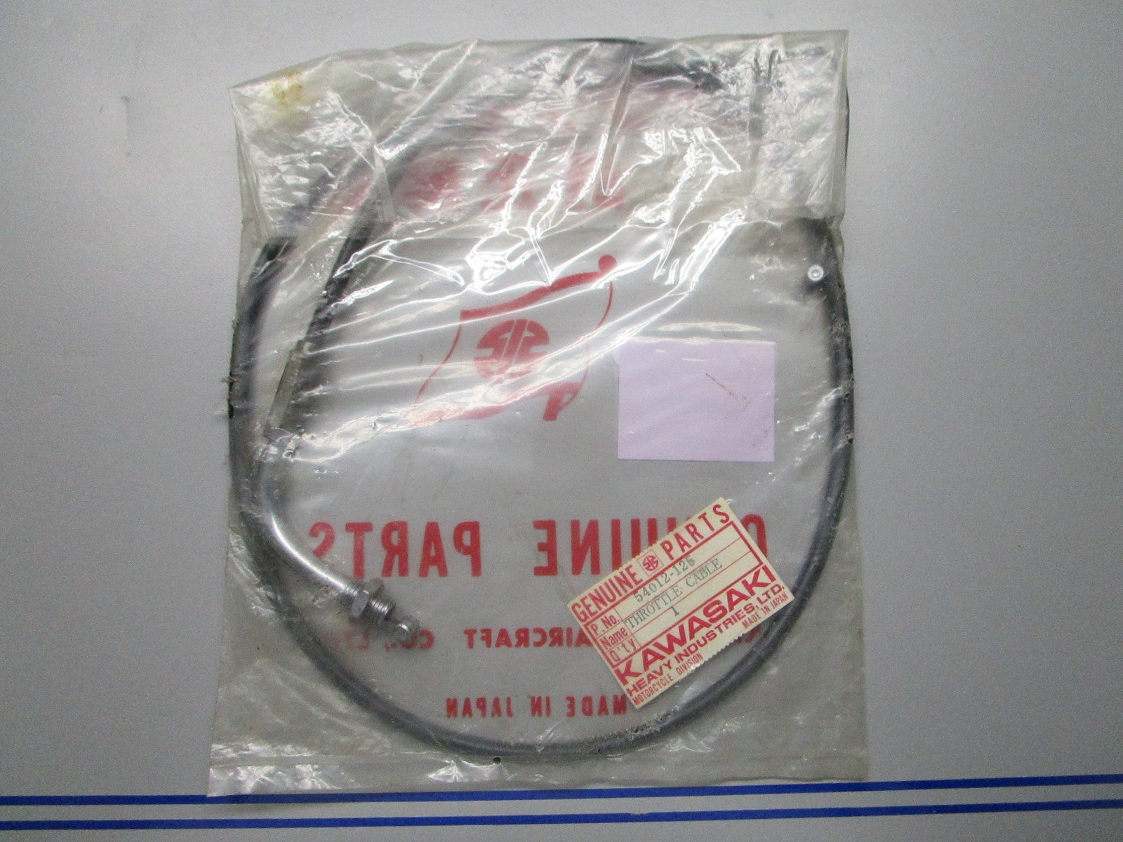 *NEW OEM* 0810 Kawasaki Throttle Cable 54012-125