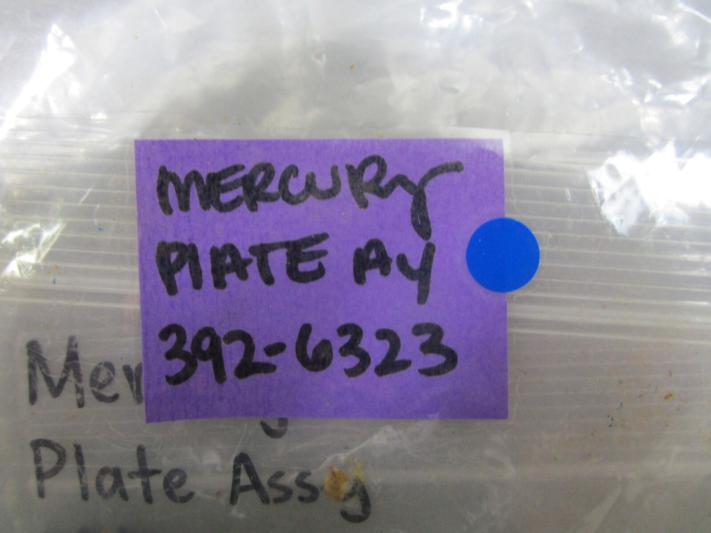 *NEW OEM* 0810 Mercury Quicksilver Plate Assembly 392-6323