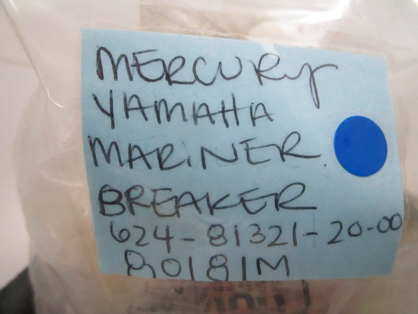 *NEW OEM* 0810 Mercury Yamaha Mariner Breaker 624-81321-20-00 80181M