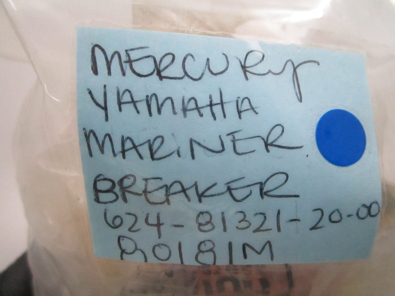 *NEW OEM* 0810 Mercury Yamaha Mariner Breaker 624-81321-20-00 80181M