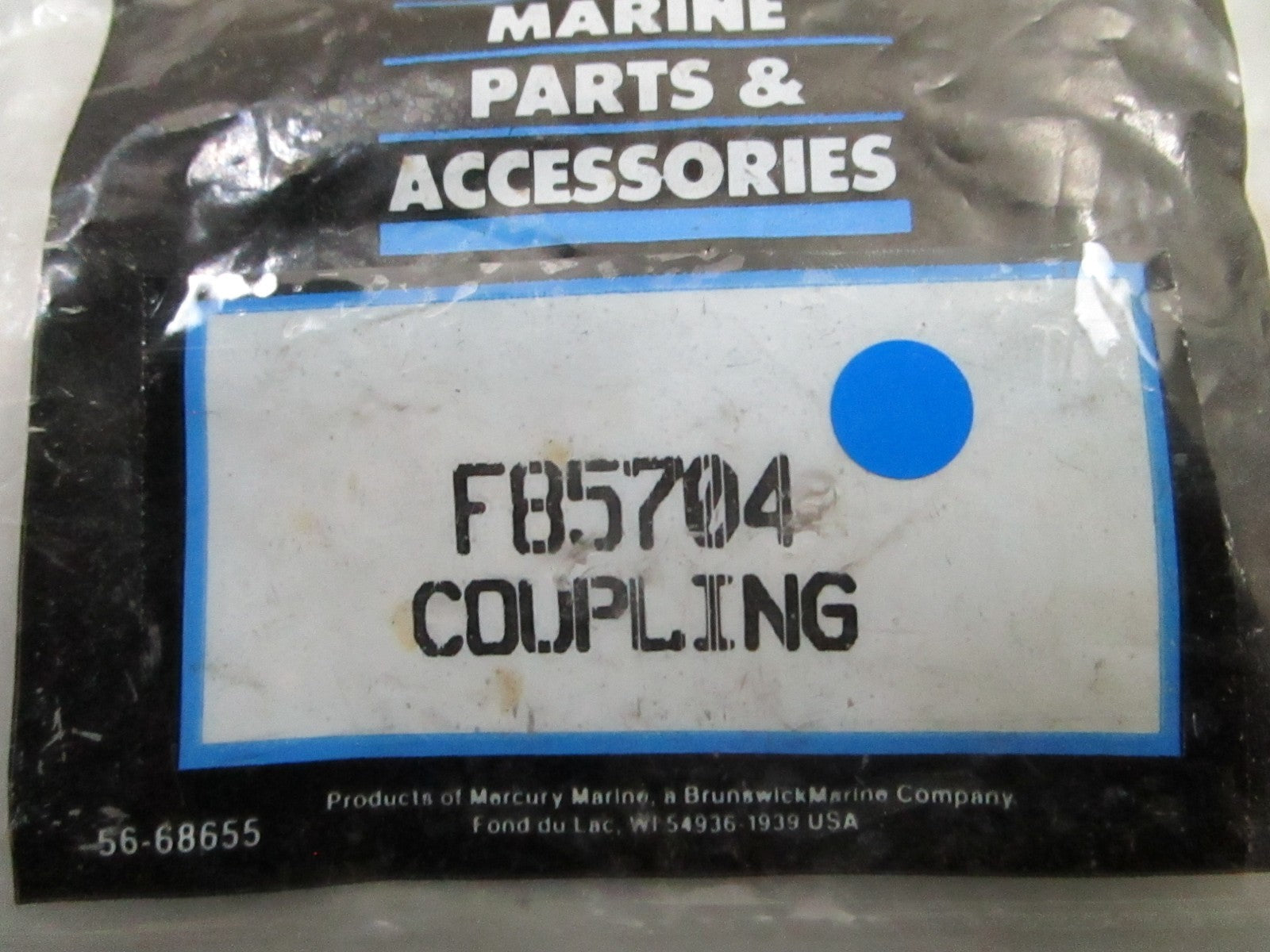 *NEW OEM* 0810 Mercury Quicksilver Coupling F85704