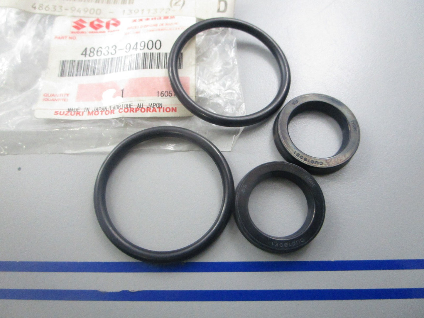 *NEW OEM* 0810 Suzuki Trim Cylinder O-Ring Set 48633-94900