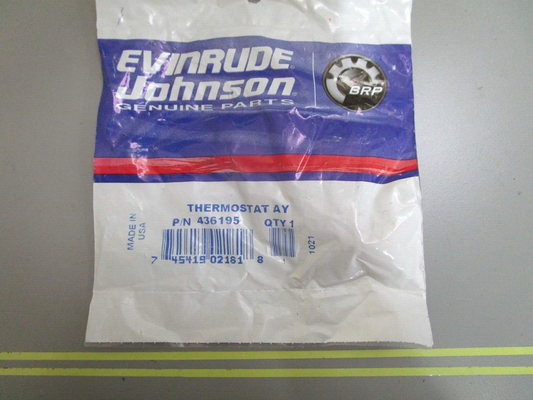 *NEW OEM* 0750 OMC Johnson Evinrude THERMOSTAT 436195 0436195