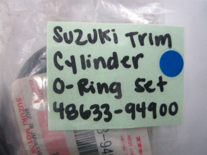 *NEW OEM* 0810 Suzuki Trim Cylinder O-Ring Set 48633-94900