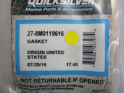 *NEW OEM* 0810 Mercury Quicksilver Gasket 27-8M0119616