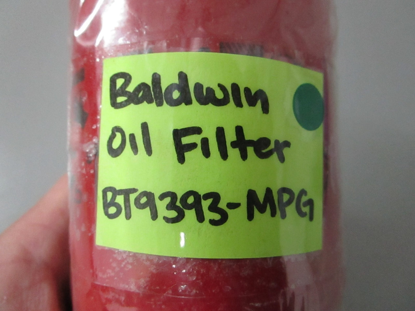 NEW BT9393-MPG Baldwin Oil Filter 0810