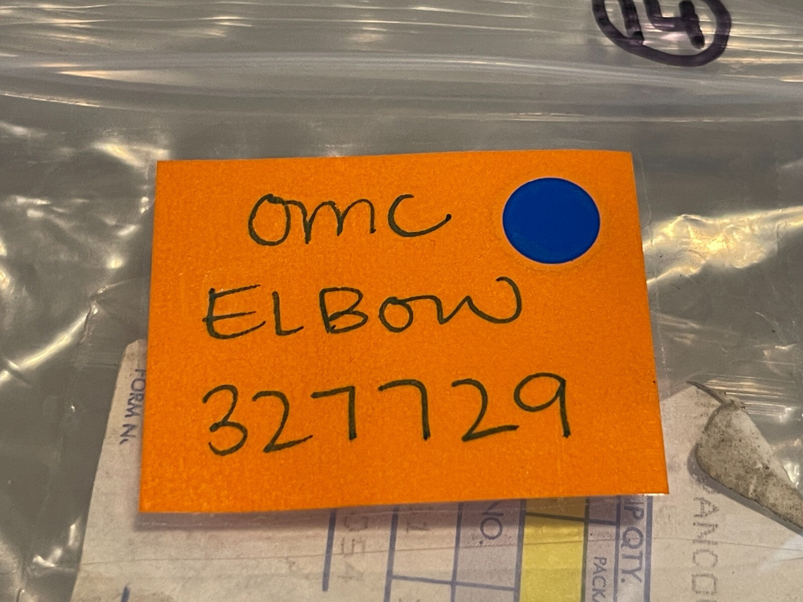 *NEW OEM* 0810 OMC Johnson Evinrude Elbow 327729 0327729